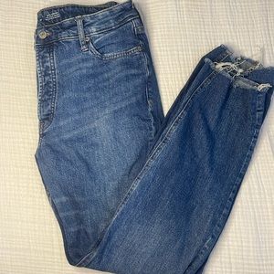 Old navy| High rise relaxed skinny jeans size 10